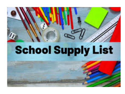  school supplies